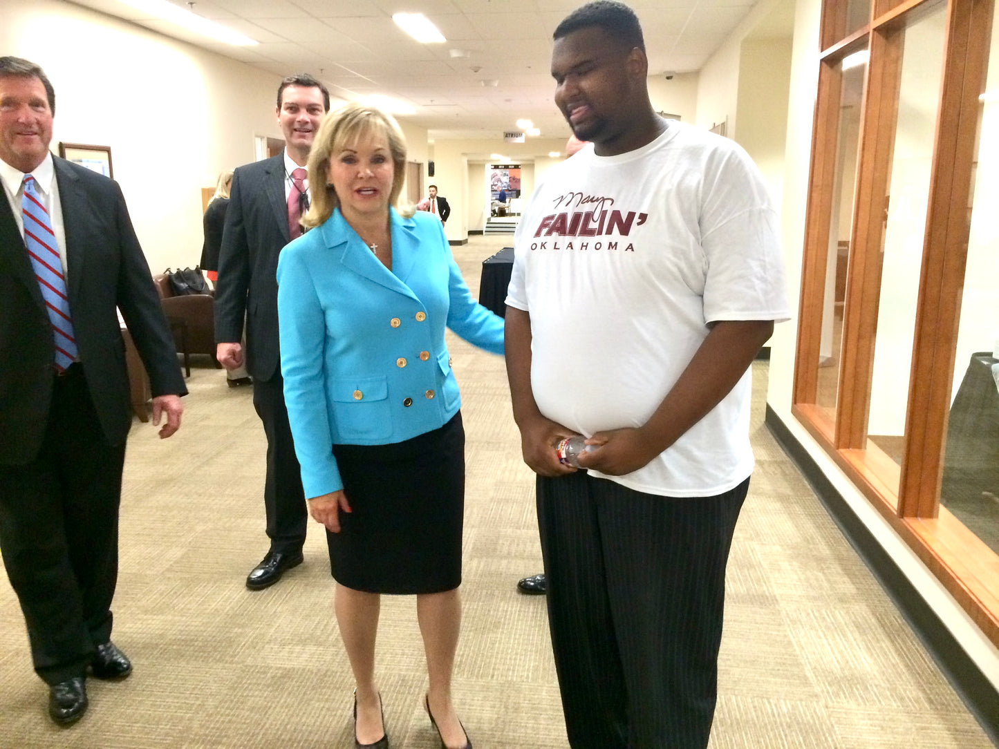 Mary Fallin and that Mary Failin' guy.