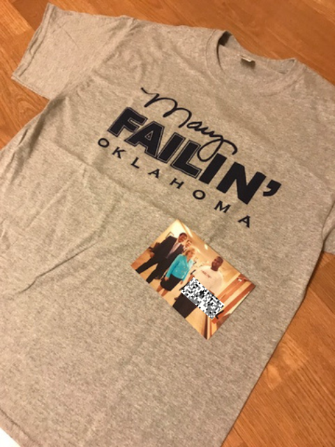 Mary Failin' Oklahoma Signed Photo